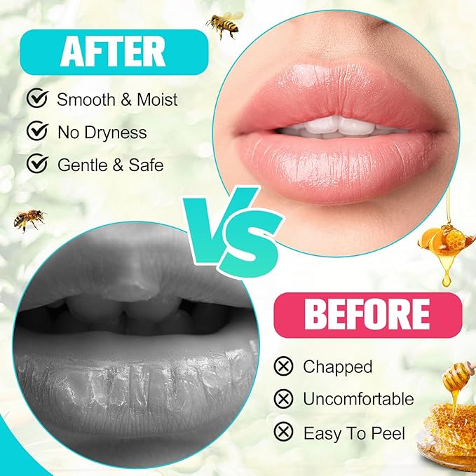 24 Pcs Nurse Appreciation Gifts Bulk Lip Balm Bulk for Women Nurses Thank You Gifts Honey Flavor Lip Balm Nursing Doctor Gifts for Nurse Week Graduation-FemmiqueWomen