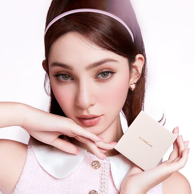 3 Colors Blush Palette For Cheek Makeup, Matte Blush Powder Blendable Face Blush,12H Longlasting, Lightweight, Smooth Pink Blush, Wonderland Pink, 0.37Oz-FemmiqueWomen