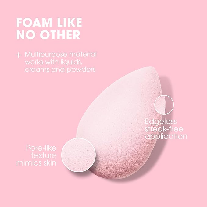 Beautyblender® | Bubble Blender Makeup Sponge | Blend Liquid Foundations, Powders and Creams | Streak Free Application | Vegan, Cruelty Free | Made in USA-FemmiqueWomen