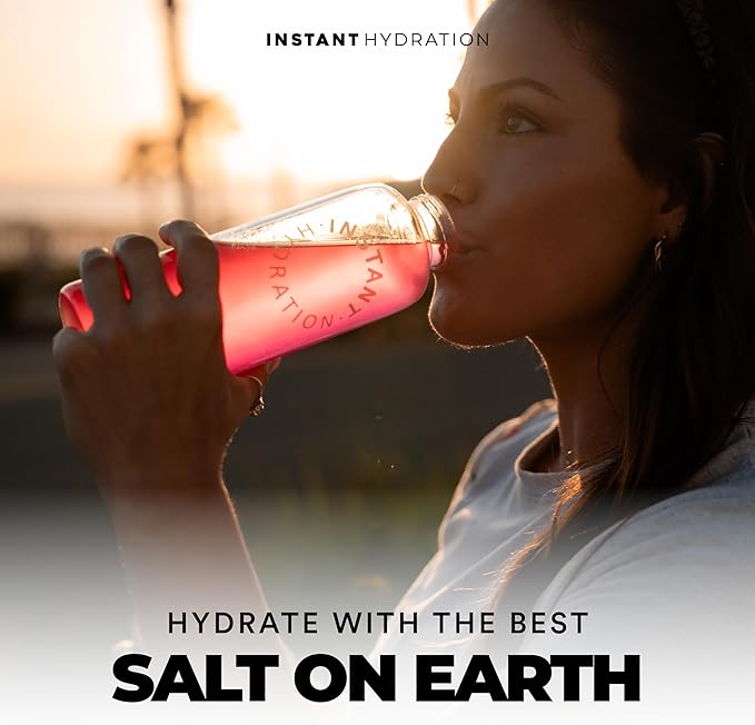 Instant Hydration Electrolytes Powder Packets - Raspberry Electrolyte Drink Mix - Zero Sugar - Keto, Vegan, Gluten-Free, Non-GMO - Boost Recovery, Brain Health, Muscle & Tissue Support- 30 Sticks-FemmiqueWomen