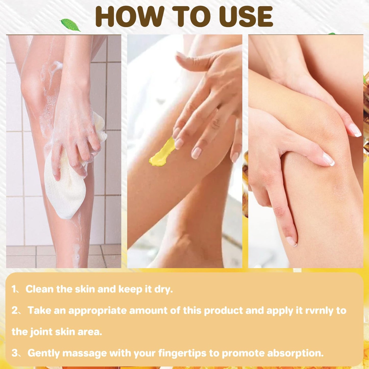 2 PCS Bee Venom Arthritis Cream, Bee Venom Advanced Joint Cream, Bee Venom Joint Relief Cream, Suitable for Back, Neck, Hands, Foot Joints, Etc-FemmiqueWomen