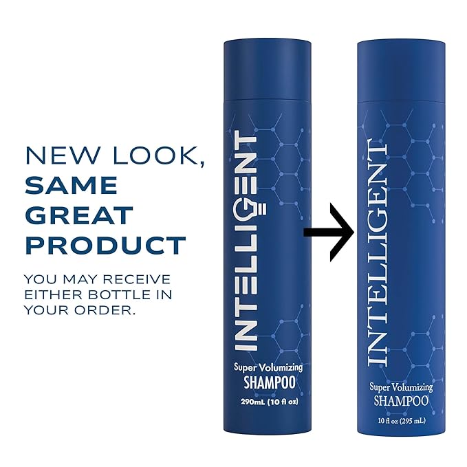Intelligent Super Volumizing Hair Loss Shampoo - Strengthens Weakened Hair and Maximizes Volume | 10 fl oz (290 ml)-FemmiqueWomen