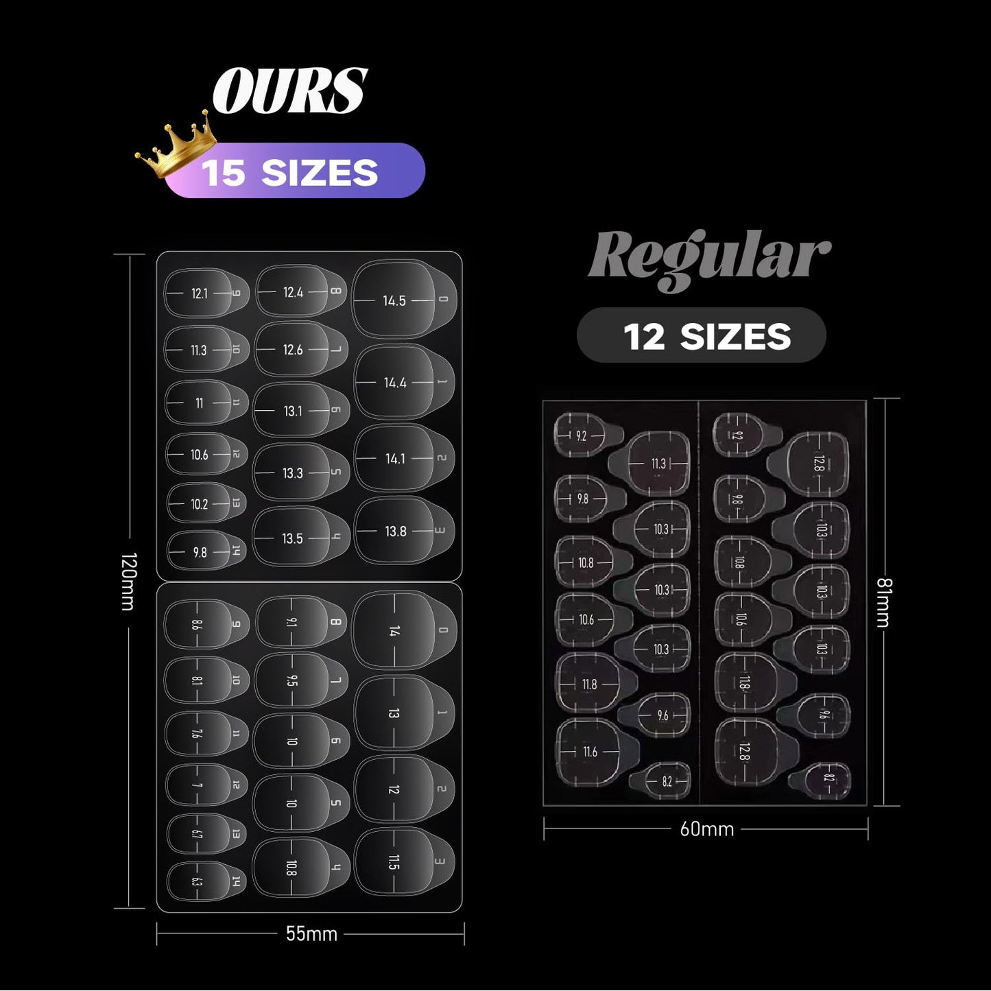 300PCS Nail Adhesive Tabs Extra Strong | 10 Sheets Nail Sticky Tabs for Press Ons | Ultra Thin, Waterproof & Easy to Use Press On Sticky Tabs for Nails-FemmiqueWomen