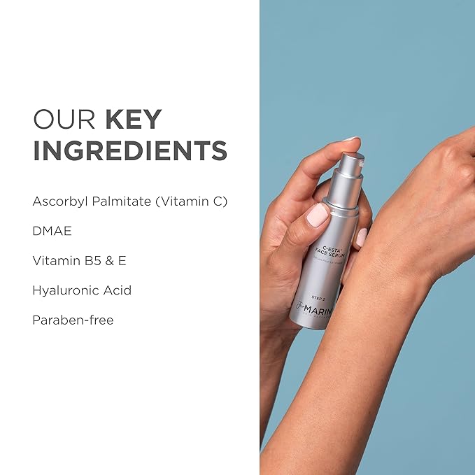 Jan Marini Skin Research C-ESTA Serum - Antioxidant-Rich Beauty Product for Dry, Oily & Normal/Combo Skin - Lifting & Firming Serum with Vitamin C - 1 fl oz-FemmiqueWomen