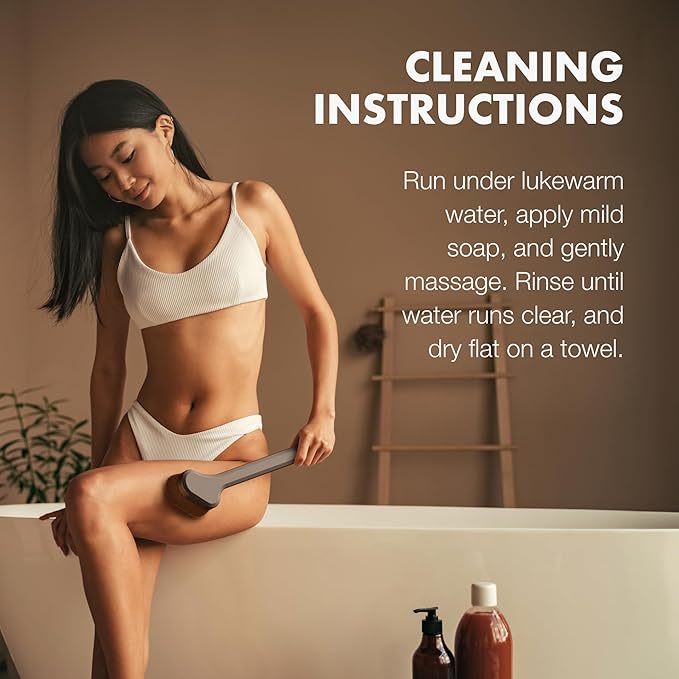 SONN Self Tanner Brushes - Body and Face Kabuki Brush Applicator for Fake Tan, Lotion, Makeup, and Sunscreen, Back Brush Applicator for Sunless Tanner and cream (Combo Pack)-FemmiqueWomen