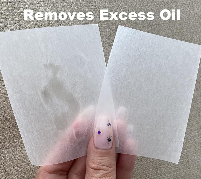 2 Pks FRAGRANCE-FREE Unscented Natural Abaca Blotting Paper - 100 Oil Blotting Sheets - Makeup Friendly UNISEX Oily Skin Shine Blotter Photography Zoom Meetings Travel Gym School - MADE IN TAIWAN-FemmiqueWomen