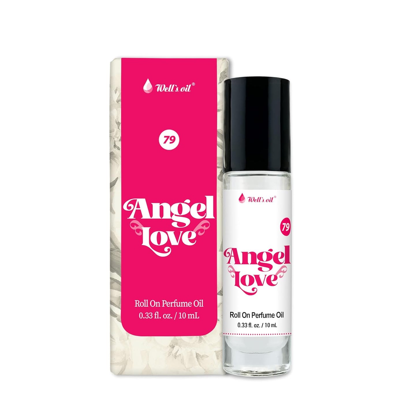Well's Oil Well's Perfume Oil Roll-On (Angel Love) | 10 ml / 0.33 fl Oz | Clean, Rich, Pure Scent | Alcohol-Free | Oil Based | Long Lasting | Concentrated Roll-on Perfumes for Women and Men-FemmiqueWomen