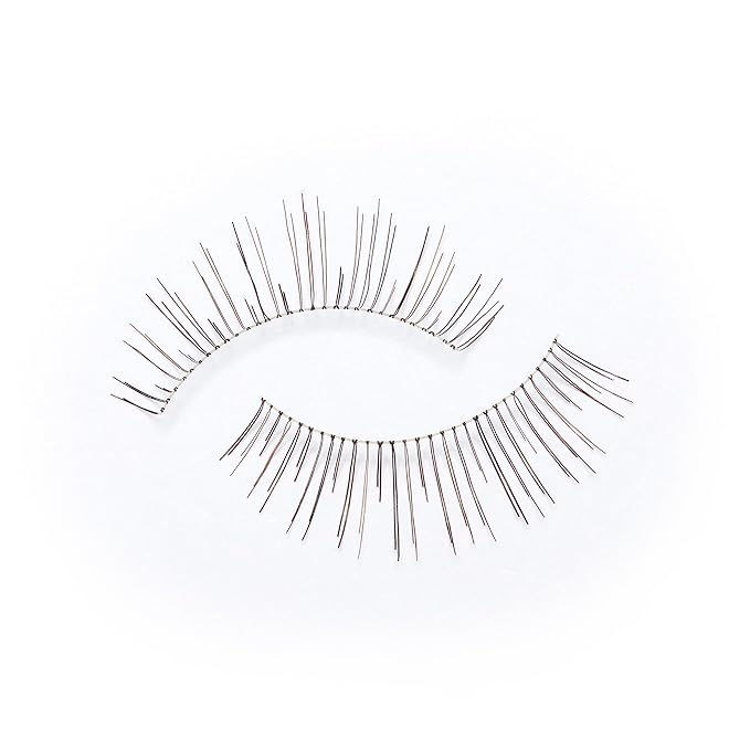 Eylure Naturals No. 020 Reusable Eyelashes, Adhesive Included, Black, 4 Pairs-FemmiqueWomen