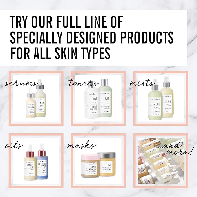 VALJEAN LABS Face Mist - Calm | Rosewater + Glycerine | Calms, Moisturizes, Soothes | Helps to Even Complexion | Paraben Free, Cruelty Free, Made in USA (8 oz)-FemmiqueWomen