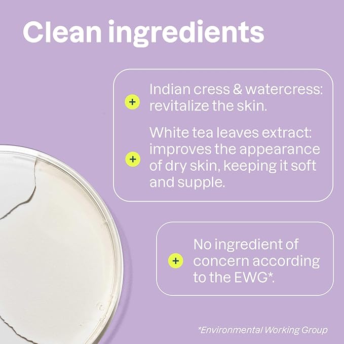 ATTITUDE Body Cream, EWG Verified Moisturizer, Vegan Moisturizing Products For Dry Skin, Dermatologically Tested, White Tea Leaves, 8 Fl Oz (Pack of 6)-FemmiqueWomen