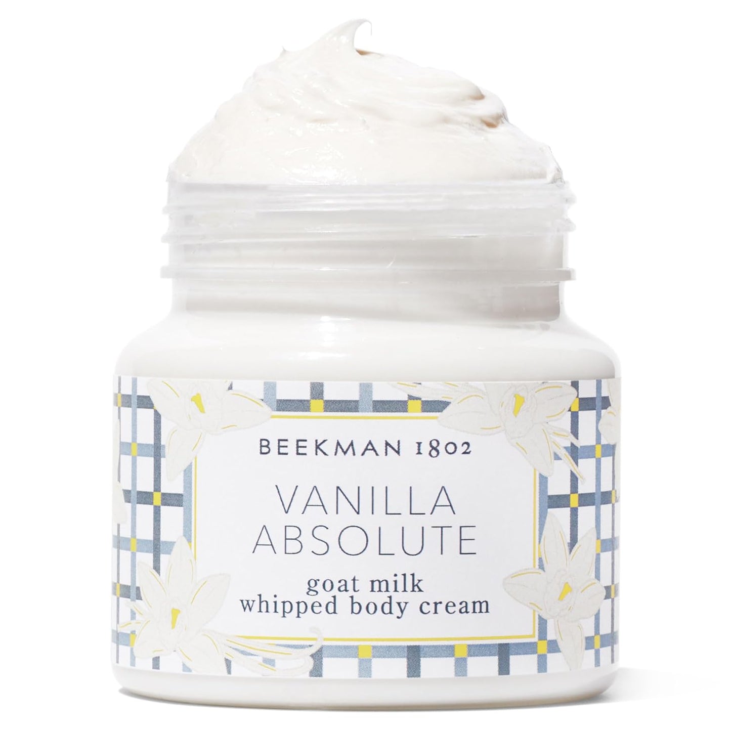 Beekman 1802 Whipped Body Cream, Vanilla Absolute - Scented - 8 oz - Intensely Hydrating & Softens Skin - With Goat Milk - Good for Sensitive Skin - Cruelty Free-FemmiqueWomen