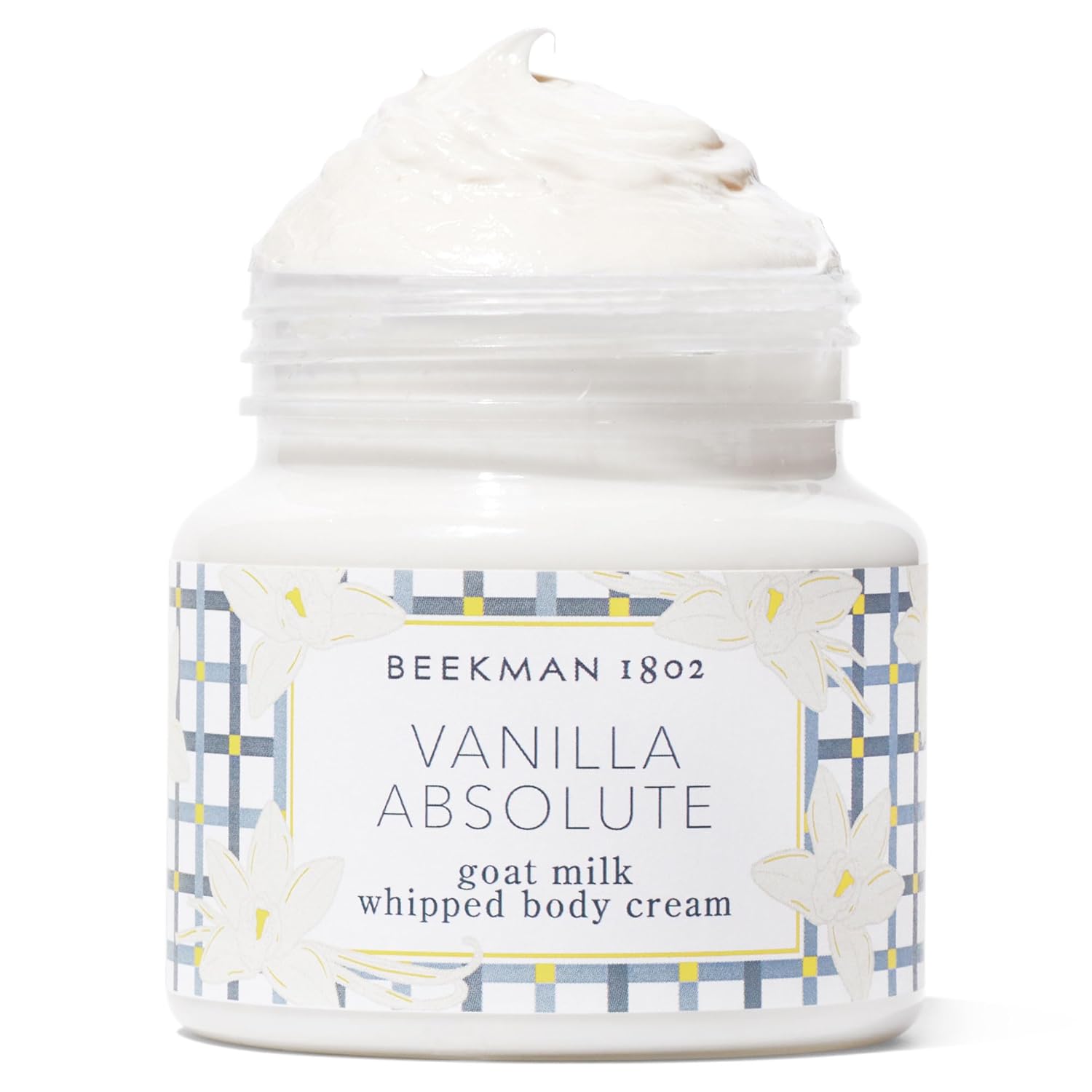 Beekman 1802 Whipped Body Cream, Vanilla Absolute - Scented - 8 oz - Intensely Hydrating & Softens Skin - With Goat Milk - Good for Sensitive Skin - Cruelty Free-FemmiqueWomen