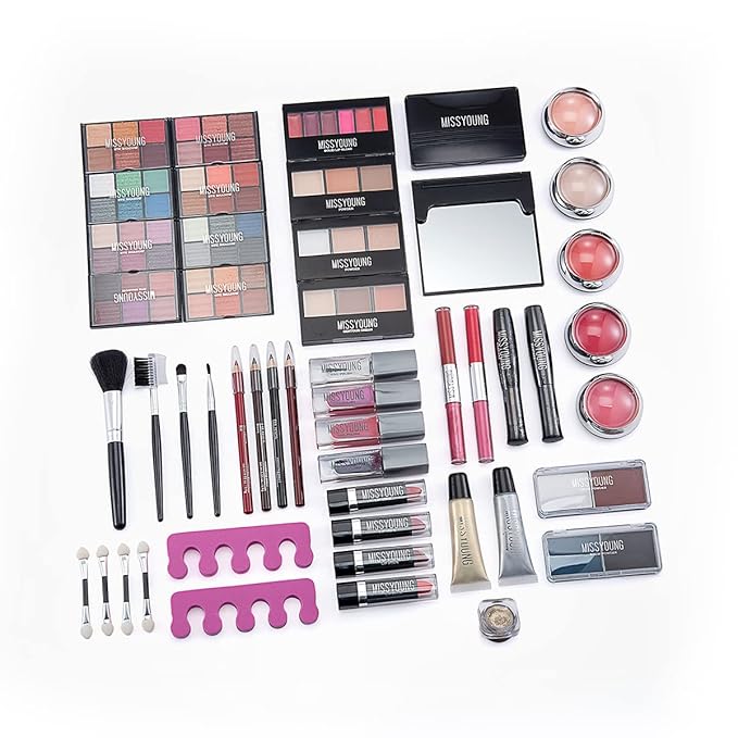 102 Colors Professional make up set, All in one makeup kit for women full kit, Cosmetics teenagers, Makeup palette-FemmiqueWomen