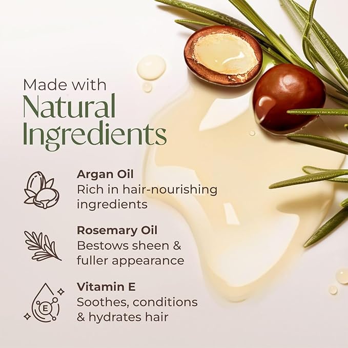 Instant Blonde and Brown Semi-Permanent Hair Dye Shampoo - 3 in 1 Formula with Argan Oil for Men & Women, Easy to Use, 16.9 Fl oz-FemmiqueWomen