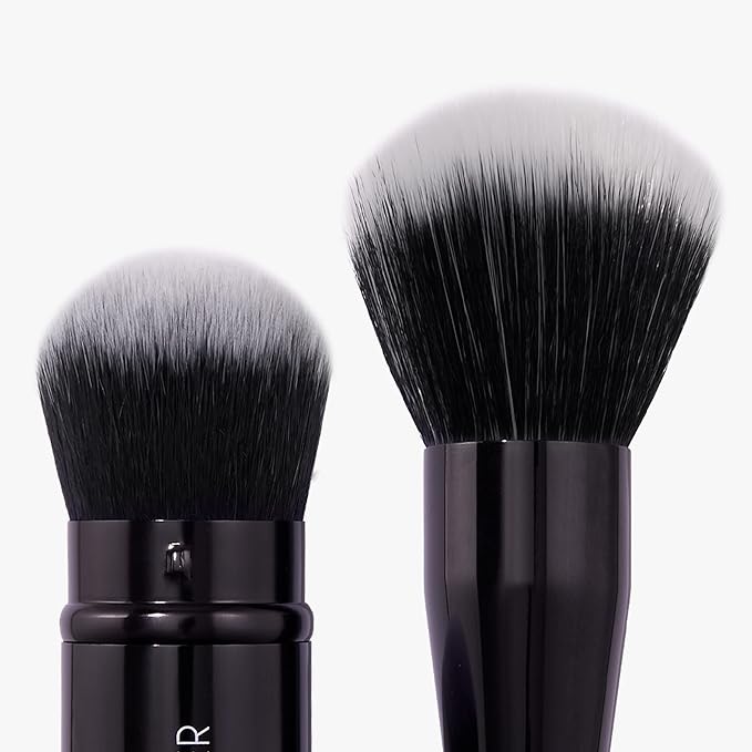 LAURA GELLER NEW YORK Blending Beauties Two-Piece Makeup Brush Gift Set for Powders and Foundation-FemmiqueWomen