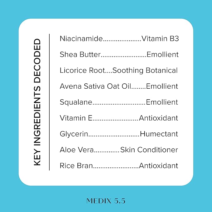 MEDIX Fragrance Free Niacinamide Face Moisturizer + Shea Butter Cream For Face & Body Lotion | Anti Aging Skin Care Firming Cream For Wrinkles, Dark Spots, Large Pores, 15 Fl Oz, 2-Pack-FemmiqueWomen