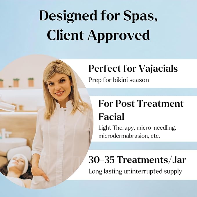 Jelly Face Mask for Facials - Hyaluronic Acid Hydrating, Brightening & Nourishing Jelly Mask with Free Jade Roller & Spatula | Professional Hydrojelly Masks | Vajacial Jelly Mask Powder | 23 Oz Jar-FemmiqueWomen