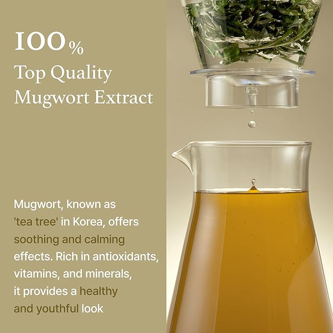 [I'm From] Mugwort Essence 5.4 Fl Oz | 100% Vegan Mugwort Extract - Soothe Sensitive and Irritated Skin, Redness Relief, Refreshing, Korean Hydrating toner | All Skin Types, PETA approved-FemmiqueWomen