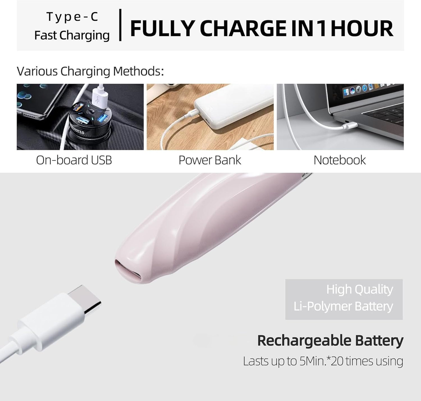 Heated Eyelash Curler, S600 Heated Lash Curler, Accurate Temperature Control Electric Eyelash Curler Heated - Intelligent Power Off, Natural Long Lasting Makeup - Primrose Pink/Silver-FemmiqueWomen