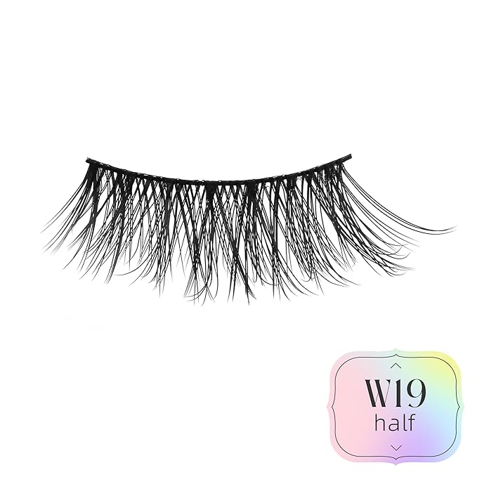 Half Lashes Natural Lashes Wispy Lashes Corner Lashes 3/4 False Eyelashes Natural Half Eyelashes W19-FemmiqueWomen