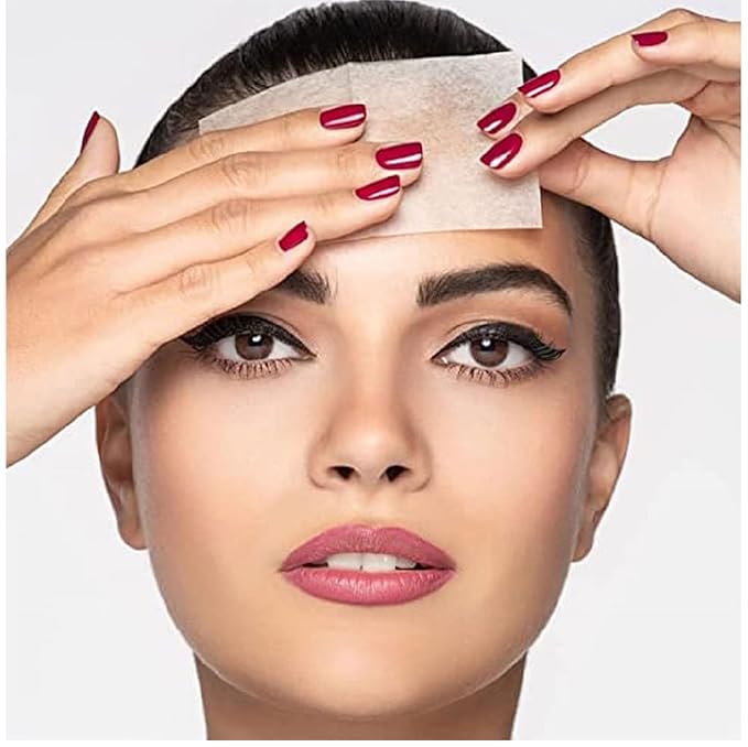 ARTDECO Oil Control Paper - Oil-Absorbing Blotting Paper - Gives Your Complexion a Matte Finish - Refill Pack with 100 Sheets - For Makeup - For Oily Skin - Easy Take Out Design - Face Wash - 100pcs-FemmiqueWomen