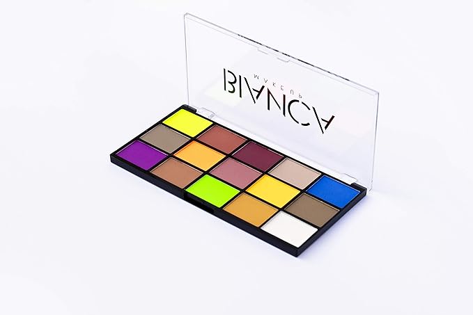 15 Colors Eyeshadow Palette | Versatile Range for Unlimited Eye Looks. (Neon)-FemmiqueWomen