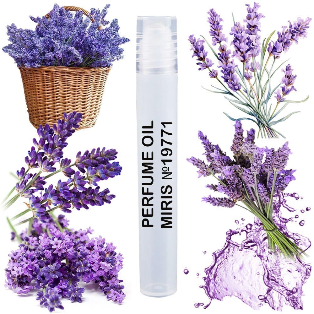 MIRIS Perfume Oil No. 19771 Lavender Breeze, Long-Lasting Unisex Roll-On For Women and Men, Rollerball 0.34 Fl Oz / 10 ml-FemmiqueWomen