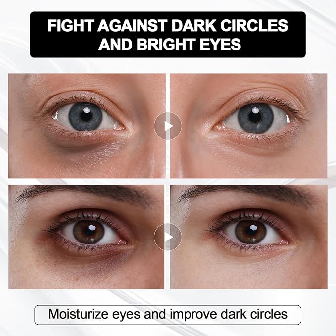 Instant Firm Eye Cream, Temporary Eye Tightener,Instant Firm Eye Tightening Cream for Firm Under Eye Firming, Reduce Fine Lines,2pcs-FemmiqueWomen