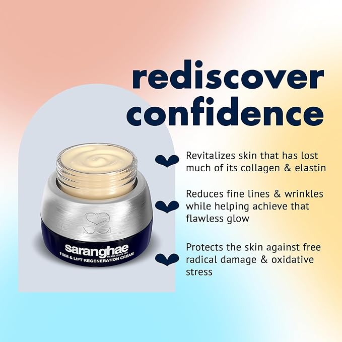 Saranghae Hydrating Moisturizer Face Cream for Soft, Smooth Skin, Face Moisturizer for Dry Skin, with Hyaluronic Acid & 12 Anti-Aging Skin Care Botanicals for Cellular Regeneration - 2.11 oz-FemmiqueWomen