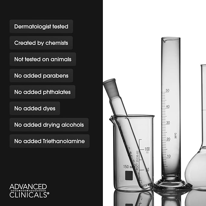 Advanced Clinicals Collagen Peptides Body Lotion & Face Moisturizer | Peptide Infused Collagen Lotion For Women & Men Helps Improve Look Of Crepe Skin, Wrinkles, & Uneven Dry Skin Texture, 2-Pack-FemmiqueWomen