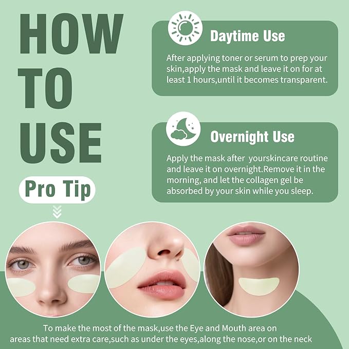 ISTON Overnight Hydrogel Face Mask for All Skin-FemmiqueWomen