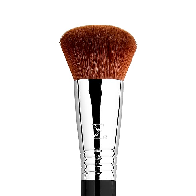 Sigma Beauty F47 Multitasker Makeup Brush – Multi-Use Face Makeup Brush for Blending, Contouring, & Buffing, Use with Foundation, Blush, Bronzer, Contour, or Highlighter (1 Brush)-FemmiqueWomen