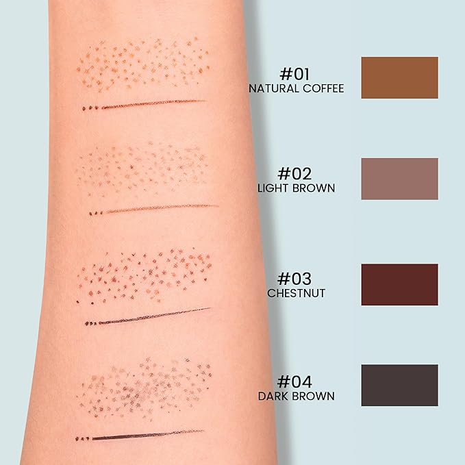 2-in-1 Dual Ended Microblading Freckle Pen & Freckle Stamp,Waterproof Freckle Stamp & Precise 15°Tip for Natural Lifelike Freckle Makeup,Perfect Make up,Last 24Hrs.-FemmiqueWomen