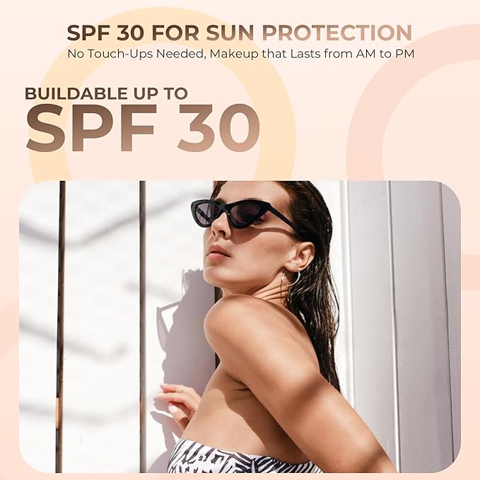 (1 Pound) (Light Tan) Foundation Powder Refill By Sweet Face Minerals, Lightweight Mineral Loose Makeup Powder with SPF 20, Full Coverage Flawless Finish, Talc-free, Cruelty-Free, Refill Pouch-FemmiqueWomen