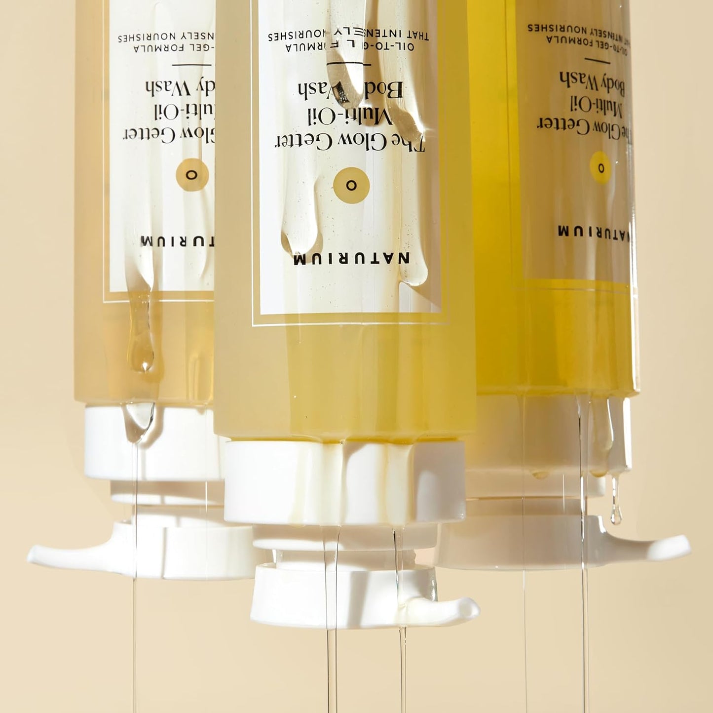 Naturium The Glow Getter Multi-Oil Hydrating Body Wash, Gentle Cleanser, 16.9 oz-FemmiqueWomen