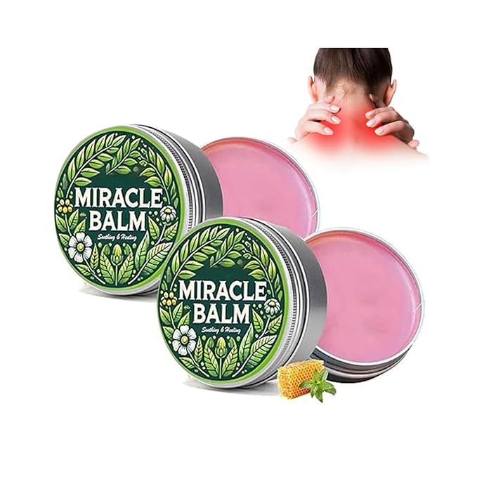 Miracle Balm, Organic Miracle Balm, Natural Ingredients, Relaxed and Comfortable for Legs, Arms, Back（2 pcs） AA-FemmiqueWomen