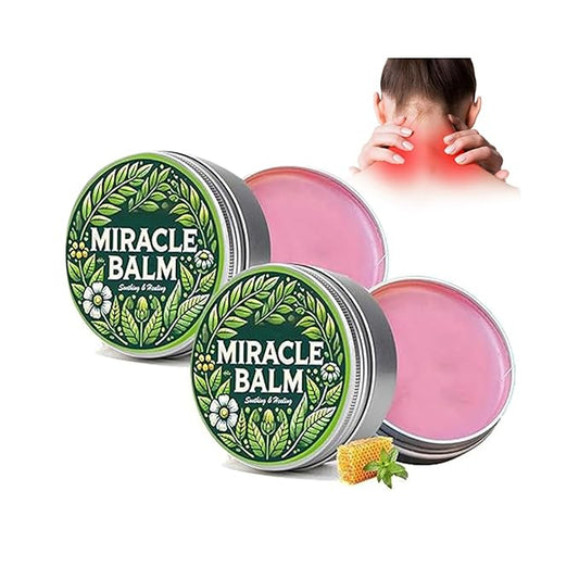 Miracle Balm, Organic Miracle Balm, Natural Ingredients, Relaxed and Comfortable for Legs, Arms, Back（2 pcs） AA-FemmiqueWomen
