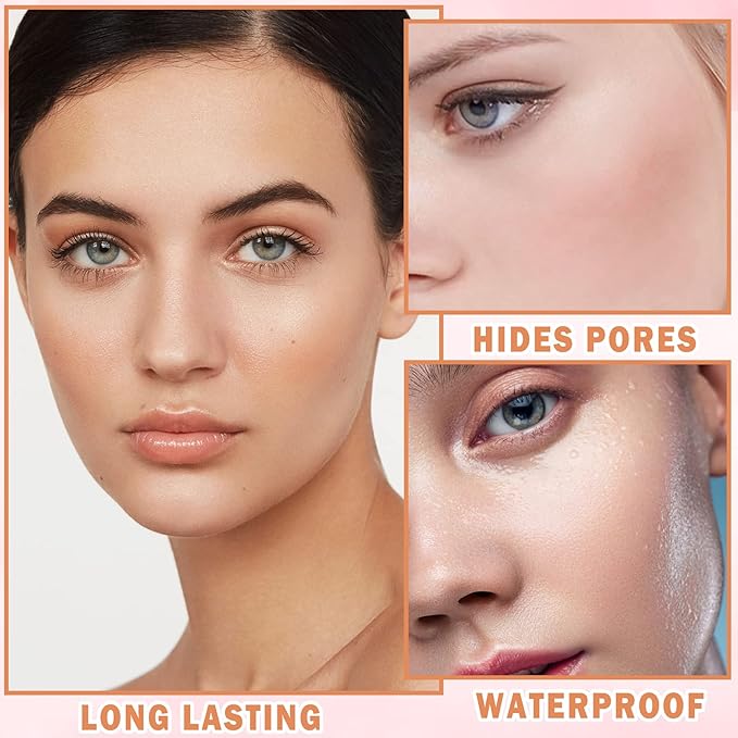 2PCS Pink Setting Powder Loose Face Powder Matte Soft Smooth Oil Control Long Lasting Loose Setting Powder Makeup for Natural Flawless（02# Pink Complexion）-FemmiqueWomen