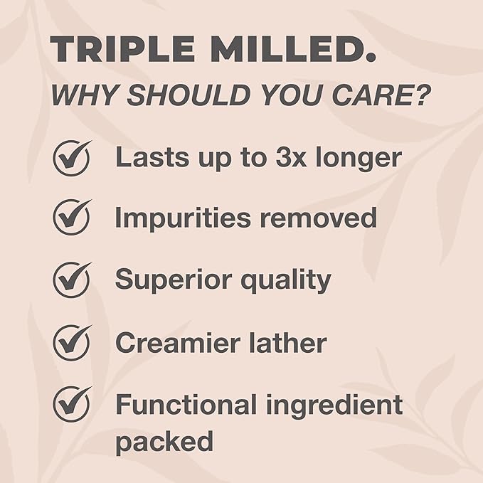 One With Nature Dead Sea Salt Turmeric Soap 7oz 3-Pack – Purifying and Exfoliating Soap Bar with Dead Sea Minerals and Honey for Face & Body, for Men & Women-FemmiqueWomen