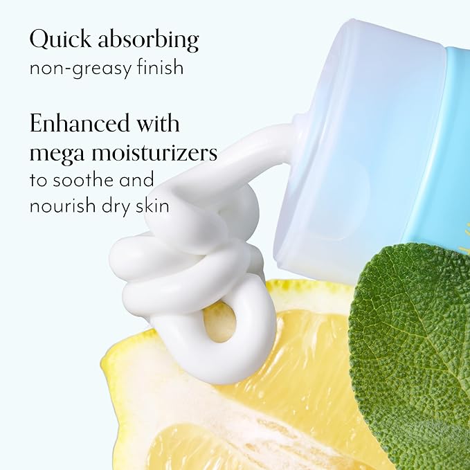 Bliss Body Butter - Lemon and Sage Body Butter - Maximum Moisture Cream - 32 Fl Oz - Body Lotion for Dry Skin - Long-Lasting Moisturizer for Women & Men - Vegan & Cruelty-Free-FemmiqueWomen