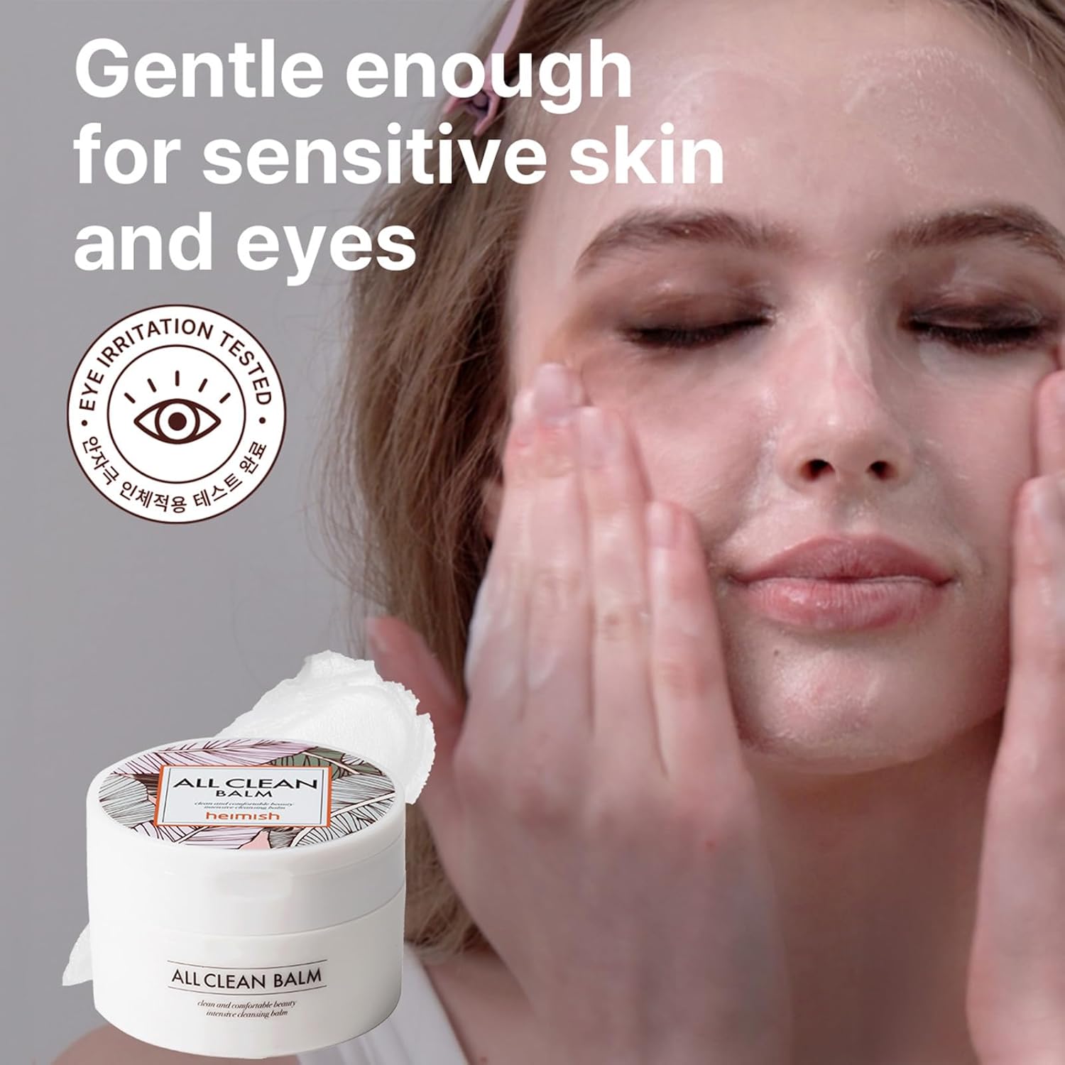 HEIMISH All Clean Balm - Cleansing Balm, Waterproof Makeup Remover, Face Cleanser, Oil Based Cleanser, Korean Skincare with Natural Aroma Oil, Vegan, For All Skin Types, 4.0fl.oz/120ml, 2 Packs-FemmiqueWomen