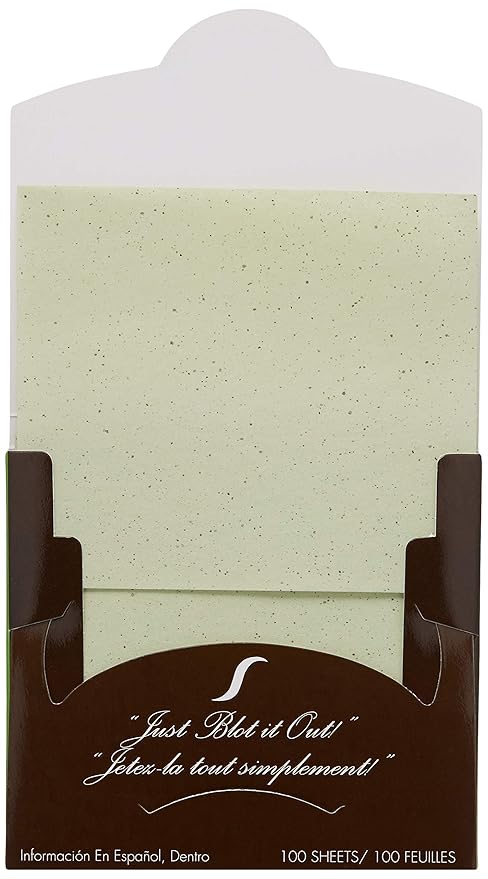 Sorme' Treatment Cosmetics Blotting Paper, Green Tea, 0.5 oz.-FemmiqueWomen