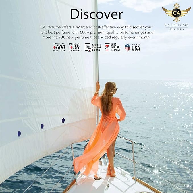 CA Perfume Impression of Eternal For Women Replica Fragrance Body Oil Dupes Alcohol-Free Essential Aromatherapy Sample Travel Size Concentrated Long Lasting Attar Roll-On 0.3 Fl Oz/10ml-FemmiqueWomen