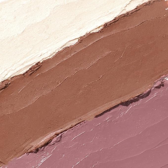 3 Pcs NEUTRAL Contour Stick Set,Cream Blush & Highlighter Bronzer Pen,Long Lasting & Smooth Natural Face Contouring Illuminator,Professional Makeup Kit for All Skin-FemmiqueWomen