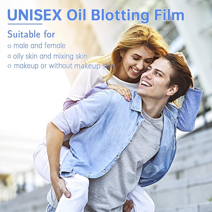 Great Absorbent Oil Blotting Sheets for Face - 10% Larger Oil Control Film 4pk/200 Makeup Friendly Blotting Paper for Oily Skin, High-Performance, Tear-proof Oil Absorbing Tissues-FemmiqueWomen