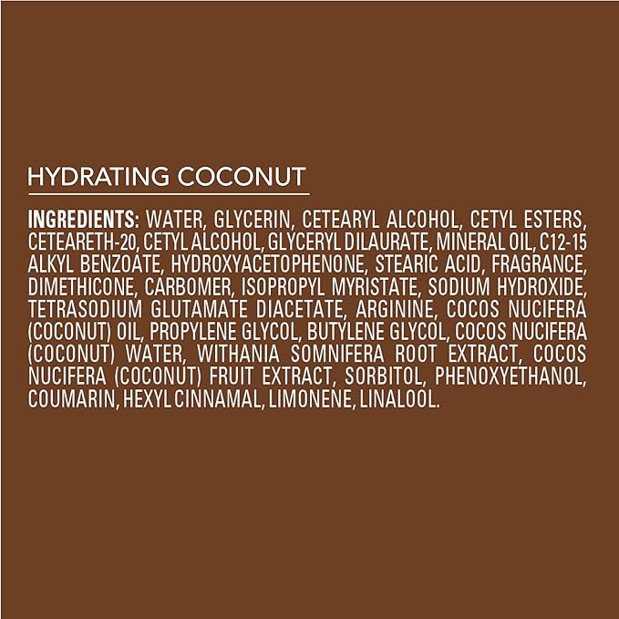 Jergens Hydrating Coconut Body Lotion, Hand and Body Moisturizer, Infused with Coconut Oil, Hydrates Dry Skin Instantly, Dermatologist Tested, 16.8 oz-FemmiqueWomen