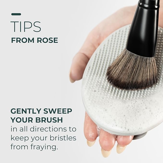 Cleansing Palm Pad | Ergonomic Handheld Brush Cleaner | Silicone Textured Scrub Pad for Deep Cleaning | Travel-Size, Beauty Tool-FemmiqueWomen