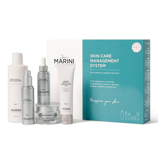 Jan Marini Skin Research Skin Care Management System - With Marini Physical Protectant Tinted SPF 45 - Normal/Combination Skin-FemmiqueWomen