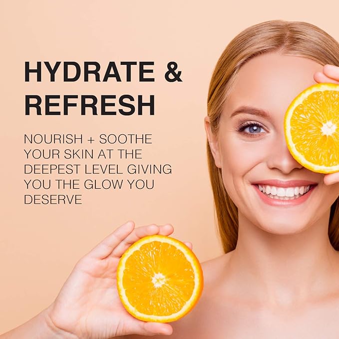 Vitamin-C Face Mist & Setting Spray for All Skin Types - Hyaluronic Acid, Aloe Vera & Rose Water - Skin Brightening, Anti-Aging, Moisturizing, Pore Minimizing - 4 Fl Oz-FemmiqueWomen