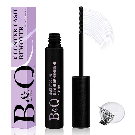 B&Qaugen B&Q Lash Remover for Lash Clusters 10 ML Lash Cluster Remover Cluster Lash Remover Cluster Lash Bond Remover Lash Adhesive Remover Lash Glue Remover Lash Bond and Seal Remover（Remover-10ML）-FemmiqueWomen
